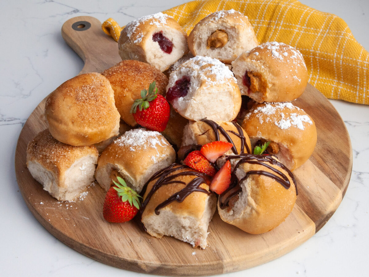 Beignets de petits pains sans gluten (4 saveurs incroyables  essayer !)