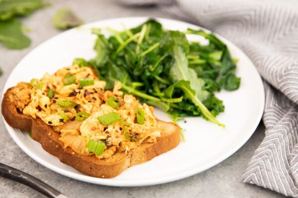 Plant-based Kimchi Scramble