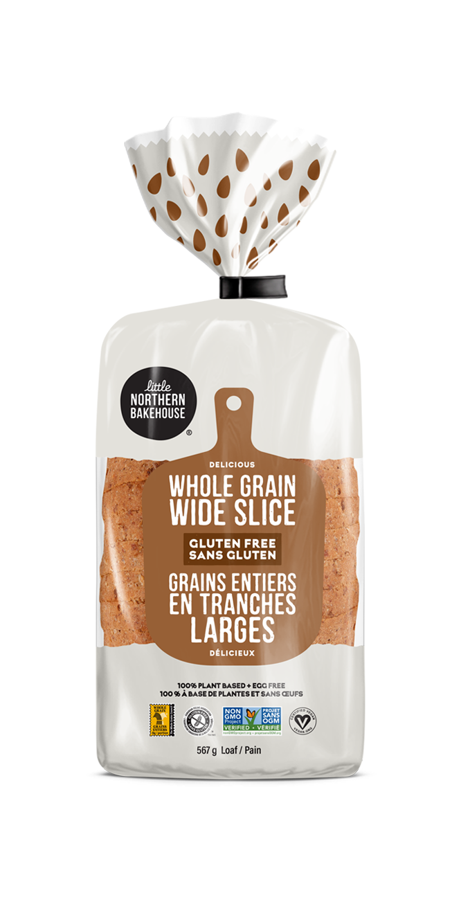 Gluten-Free Whole Grain Wide Slice Bread